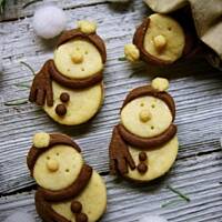 Ciasteczka bałwanki