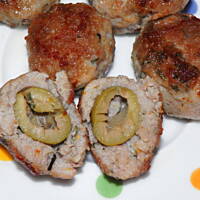 kotleciki nadziane oliwką