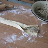 Paszteciki z grzybami leśnymi i kapustą kiszoną (Foto-krok po kroku)