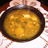 Zupa czosnkowa wg M&Ł