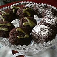 Ciastka czekoladowo-mietowe